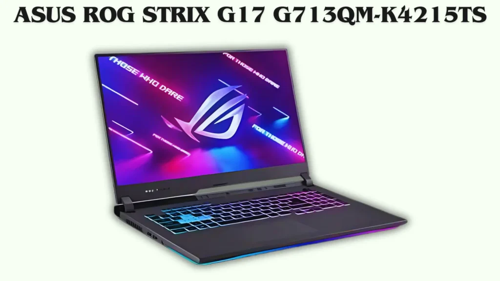 Asus ROG Strix G17 G713QM-K4215TS Laptop