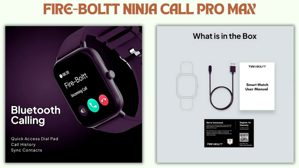 Fire-Boltt Ninja Call Pro Max