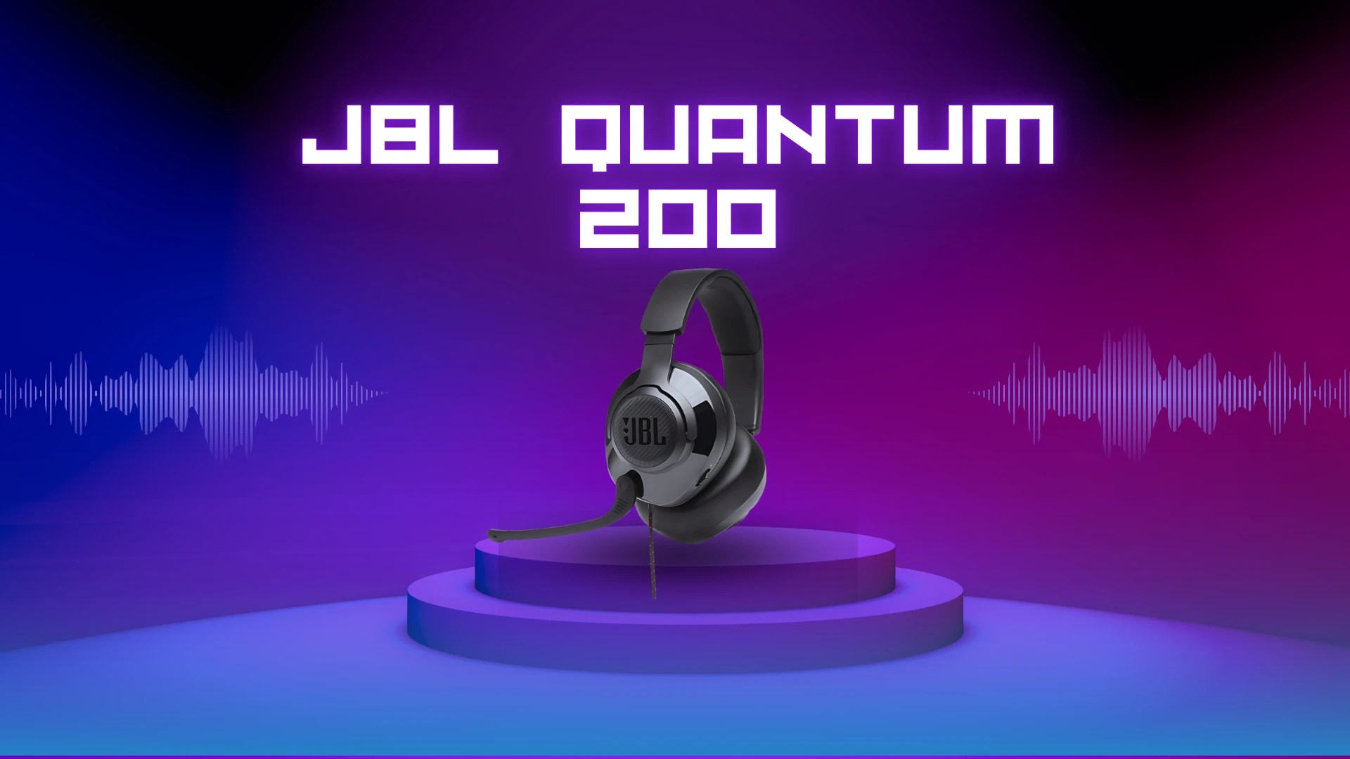 JBL Quantum 200 Headphone – Detailed Specifications