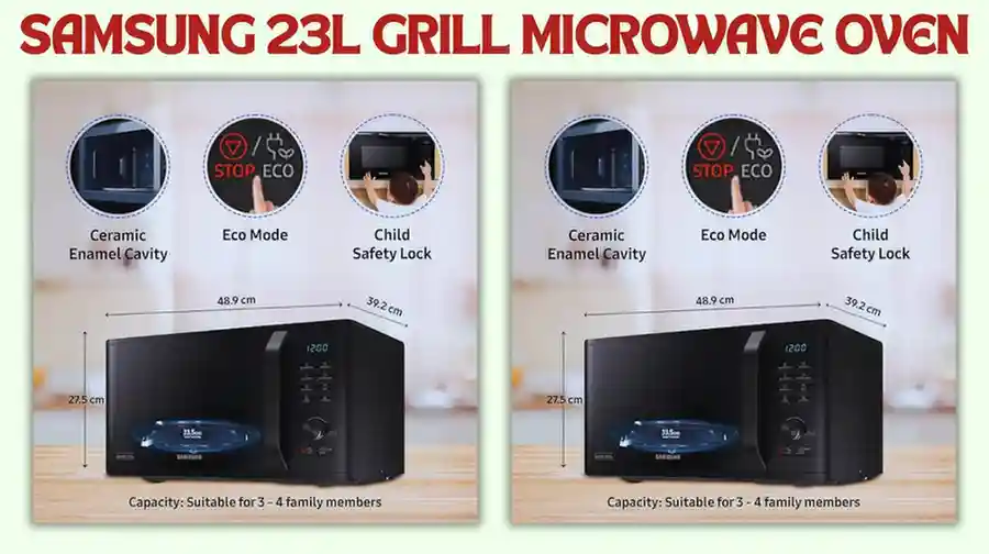 Samsung 23L Grill Microwave Oven