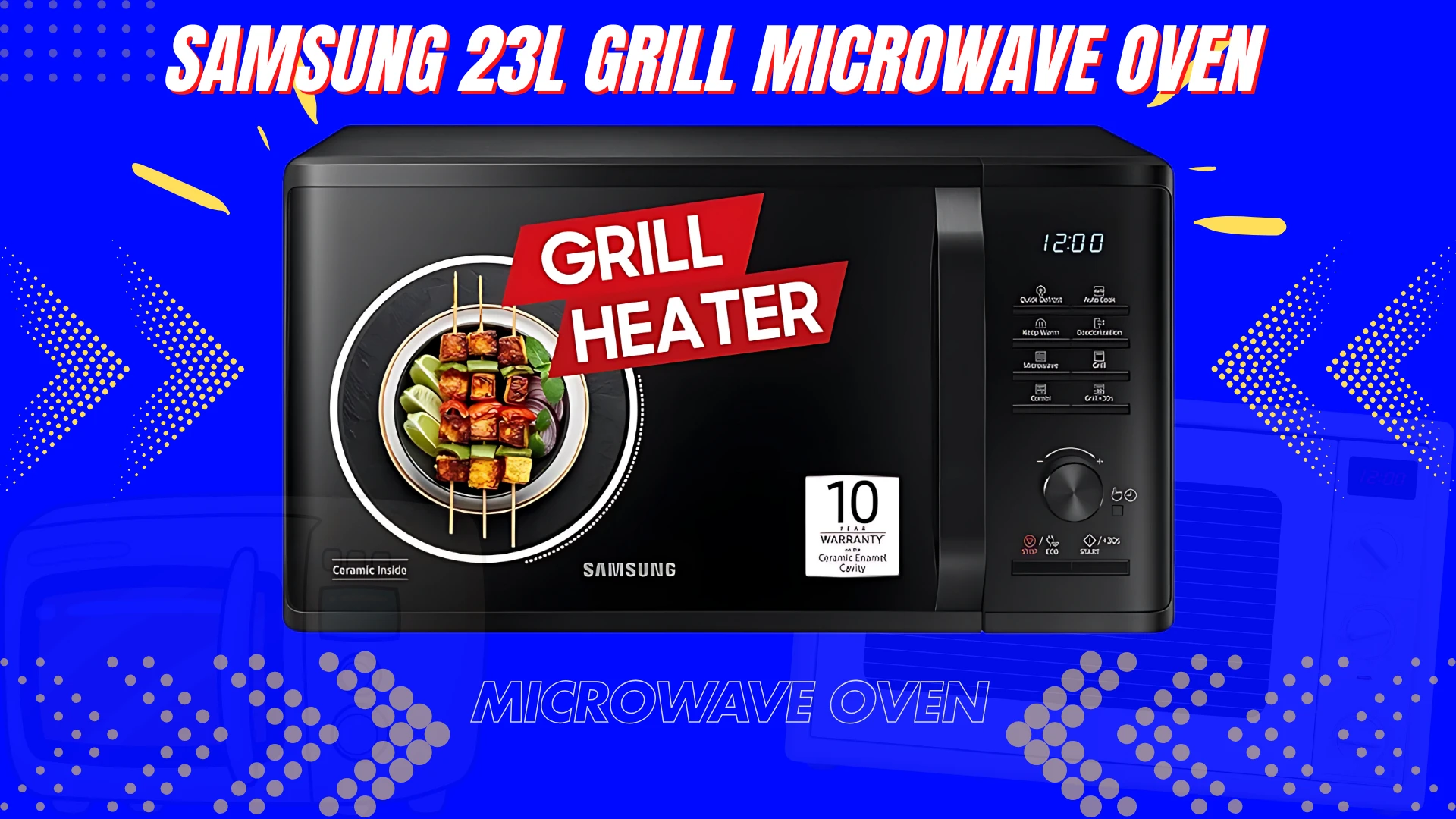 Samsung 23L Grill Microwave Oven: A Specification, Saving Energy-Efficient Marvel for Modern Homes